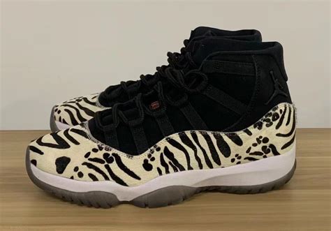 zebra print jordans